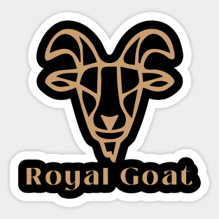 Royal Goat Sticker